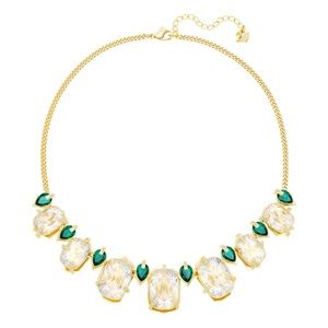 Swarovski Crystal Haven Statement Necklace gold plated